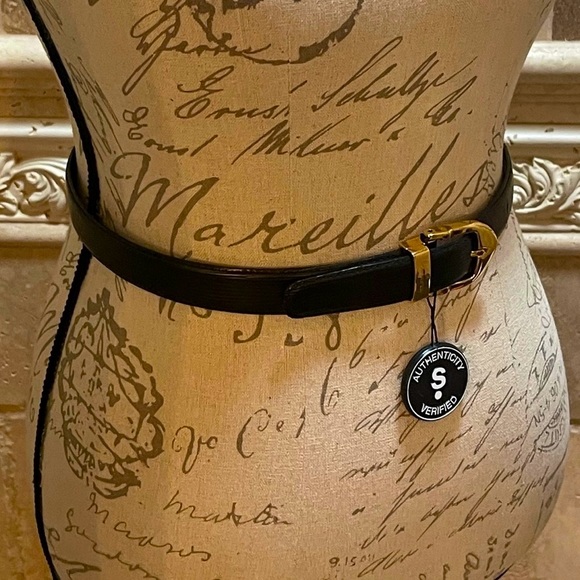 Louis Vuitton Black Epi Ceinture Belt - Picture 7 of 11